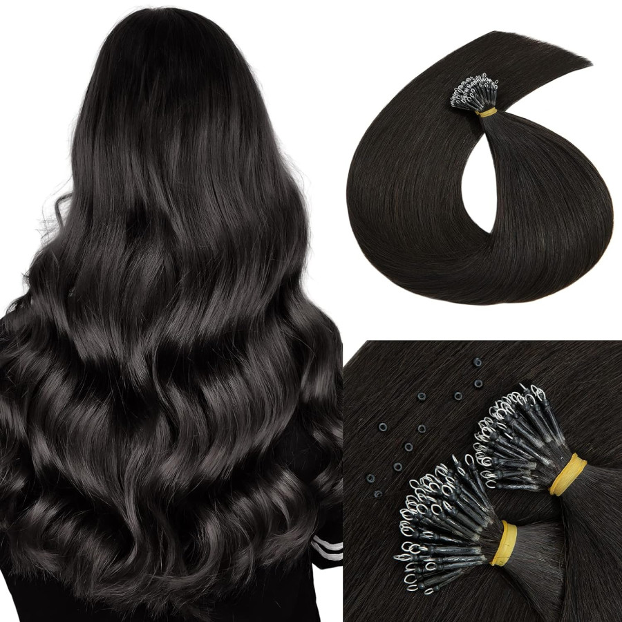 Extensii Nanoring Deluxe Negru Natural Extensii Nanoring Deluxe Negru Natural
